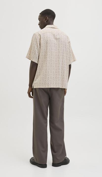 Actual product image Jack & Jones Jprbluvincent Print Resort S/S Shirt Sn (L)