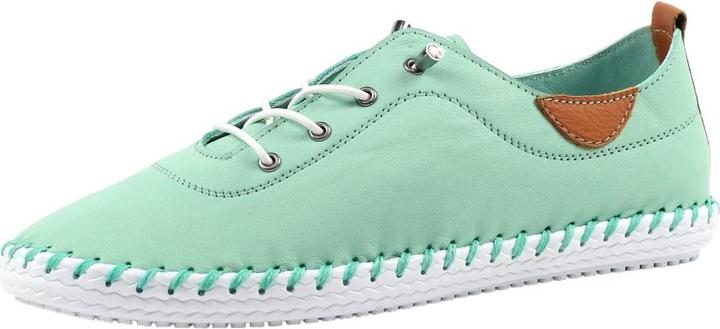 Actual product image Lunar Womens/Ladies St Ives Leather Plimsolls (36)