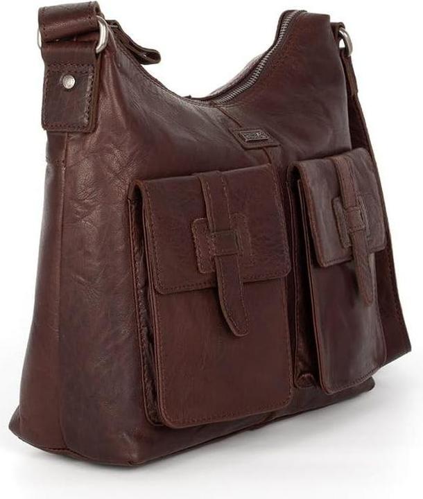 Immagine prodotto Spikes & Sparrow Tasche a tracolla in pelle con tasche multiple e chiusure