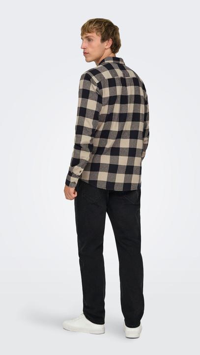 Image du produit Only & Sons Chemise à carreaux à manches longues (XS)