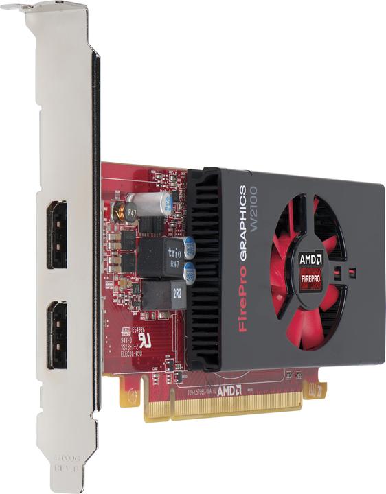 Actual product image HP J3G91AA, AMD FirePro W2100 (2 GB)