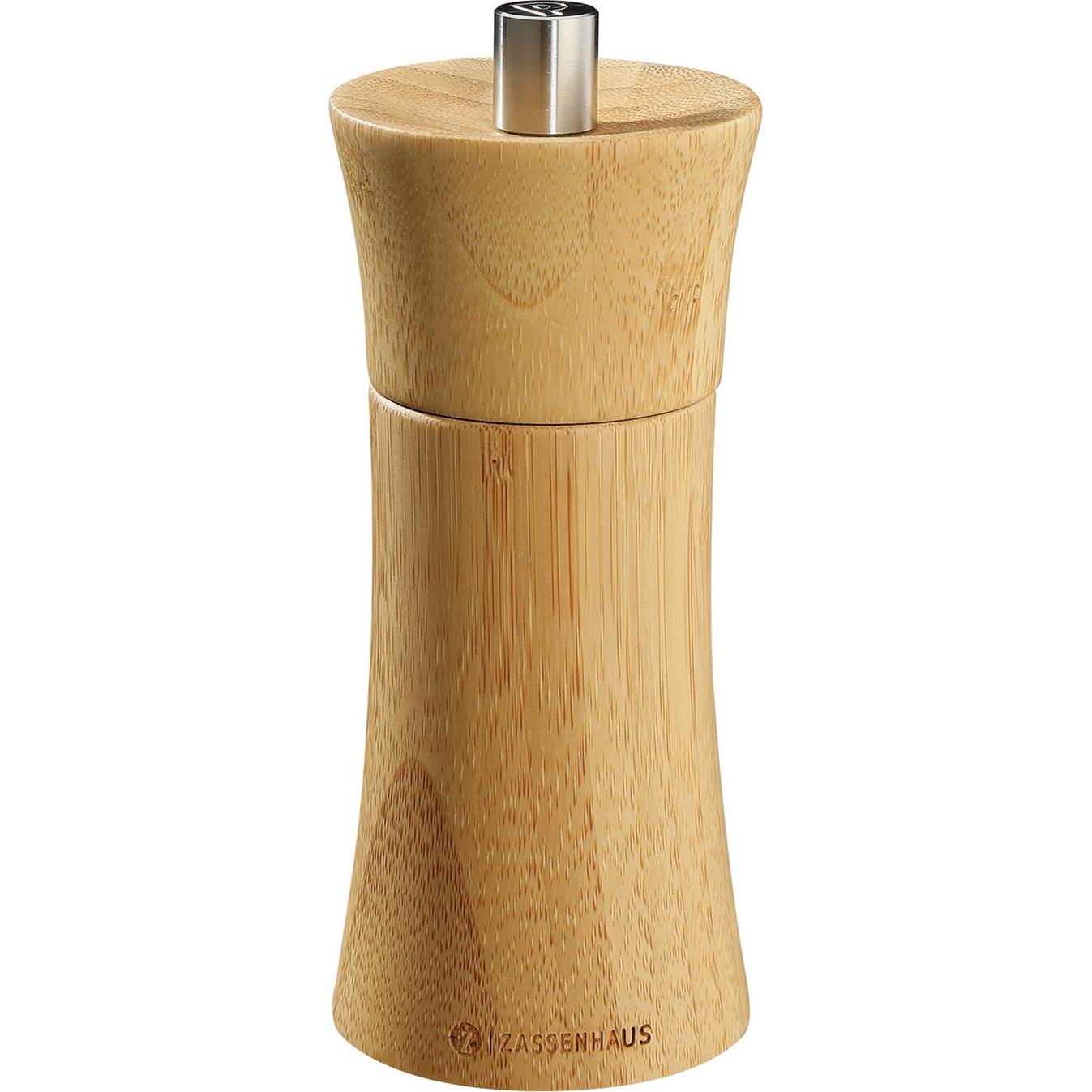 Zassenhaus Pfeffermühle Frankfurt Bambus, 18 cm (Pfeffer) (23237)