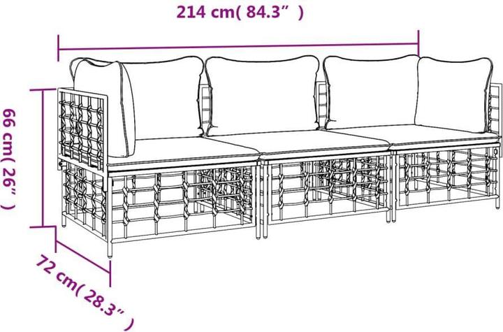 Produktbild vidaXL Paul
