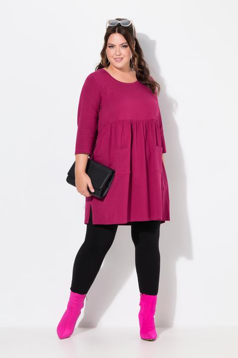 Actual product image Ulla Popken Empire Waist Patch Pocket Knit Tunic (46, 48)