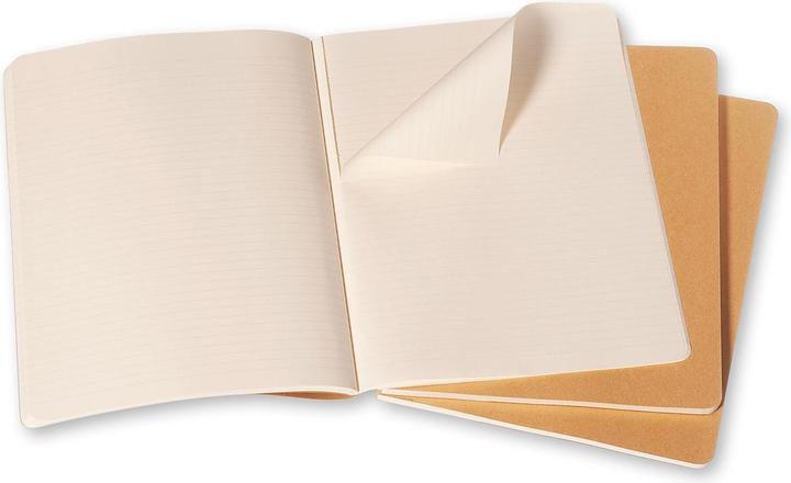 Image du produit Moleskine Cahier XL (A5, À rayures, Couverture souple)
