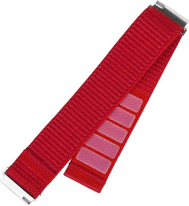 Produktbild Fixed Nylon-Sportarmband mit Schnellverschluss 20 mm für Smartwatch rot (20 mm, Nylon)