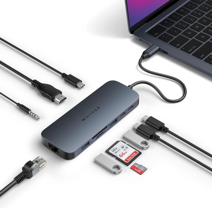 Actual product image Targus HyperDrive EcoSmart (USB-C, 1 Ports)