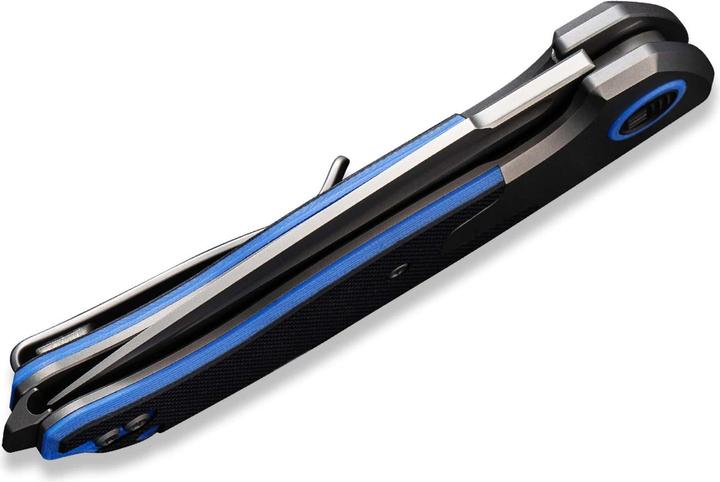 Image du produit WE Press Check Titanium G10 Black Blue DP (8 cm)