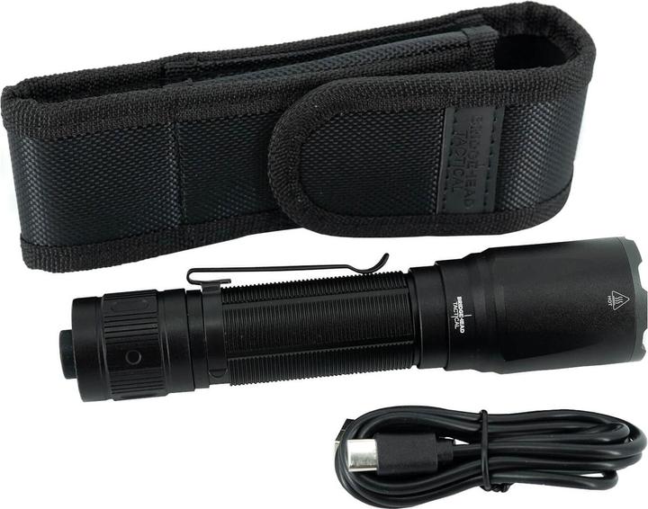 Actual product image Bridgehead Taschenlampe Tac 2000 - USB (15.60 cm, 2000 lm)