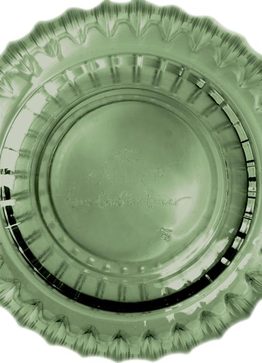 Productafbeelding Kähler Hammershøi Waterglas Groen 37 cl, 4 st. (693073) (0.37 l, 4x)