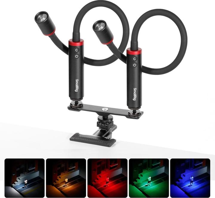 SmallRig 5796 RM 03 Macro Photography LED Video Light Kit (2 Pack) (Lumière vidéo)