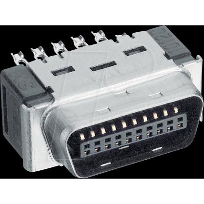 Hager ELEKTRO PRODUKTE 3M 101363000PE, Elektronikkabel + Stecker, Schwarz