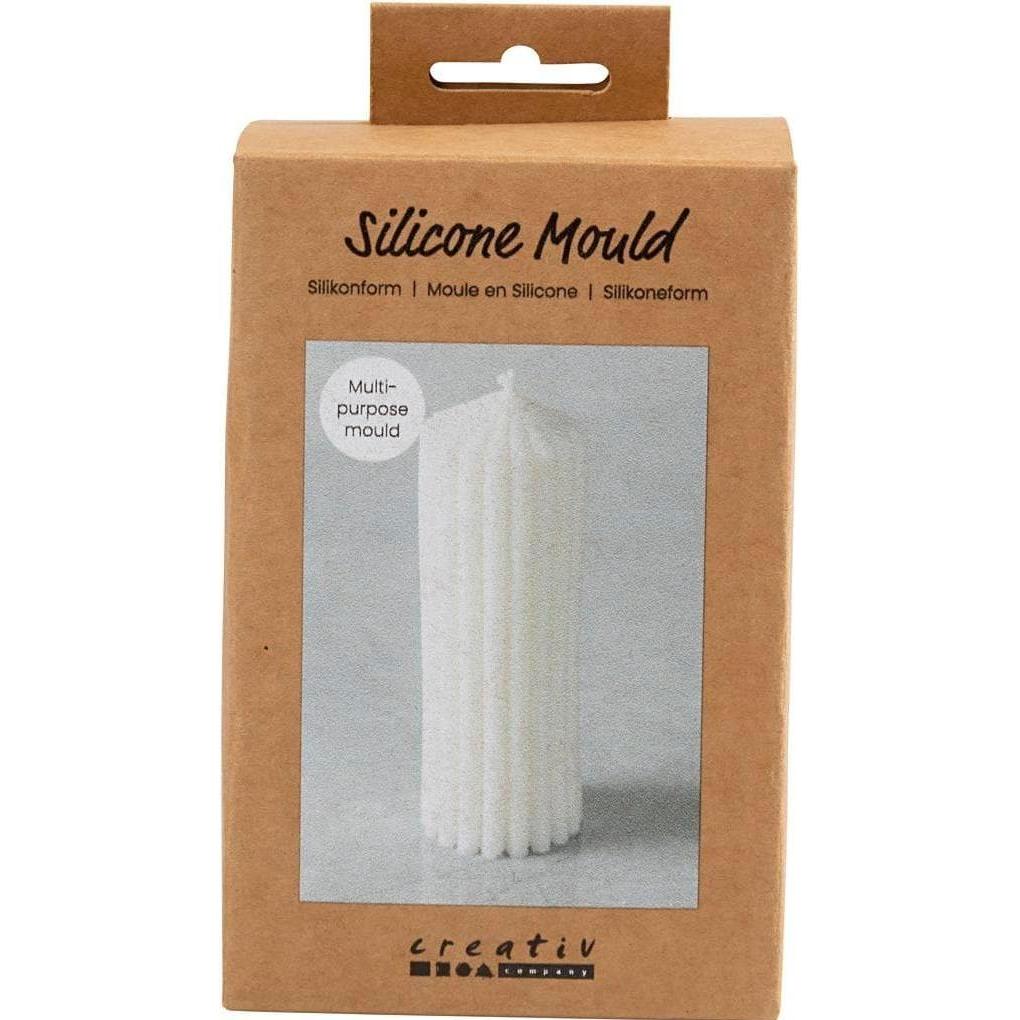 Creativ Company Silicone Mould - Ribbed Cylinder (371194)