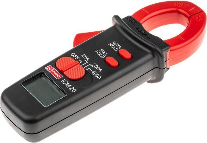 Produktbild RS PRO ICM20 Current Clampmeter, 400 A (CAT III 600V)