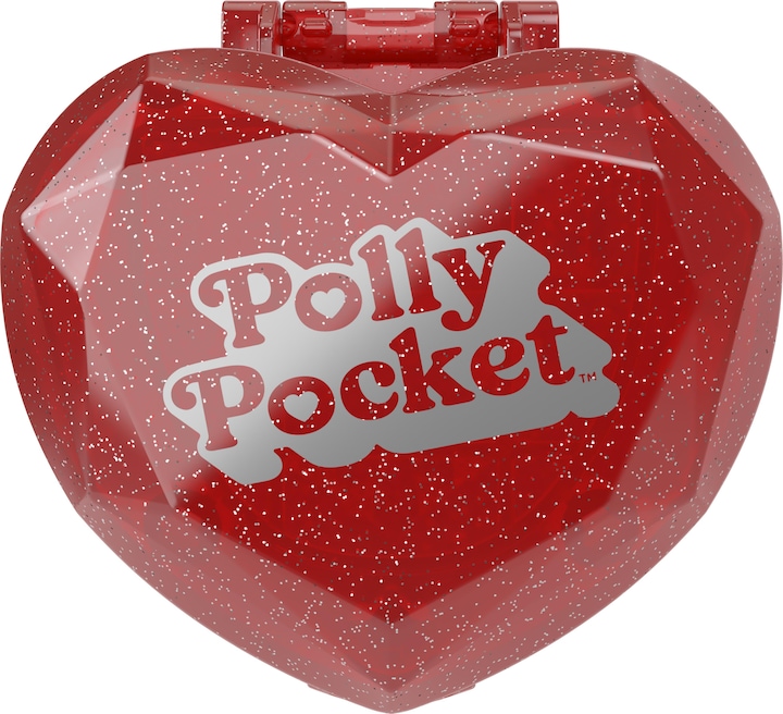 Produktbild Polly Pocket Mattel 80th Anniversary Ruby Red Ring Box Collector Compact