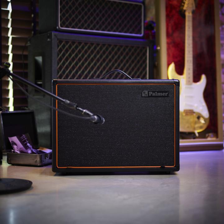 Image du produit Palmer Audio CAB 112 BX GBK - Enceinte guitare avec Celestion Greenback 1 x 12, Open-Back (Guitare)