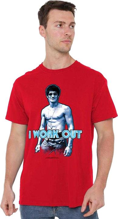 Produktbild Bruce Lee I Works Out TShirt (M)