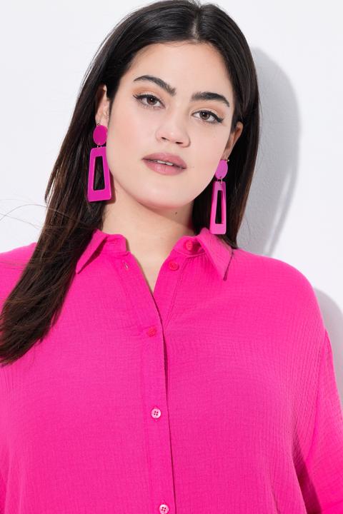 Actual product image Angel of Style Bluse, oversized, Musselin, Auge auf dem Rücken (48)