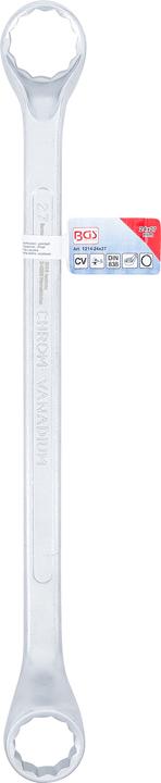 Actual product image BGS Double Ring Spanner, offset 24 x 27 mm (24 mm, 27 mm)