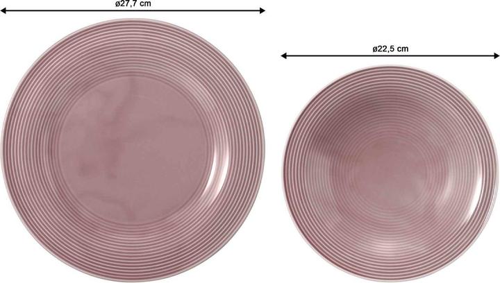 Produktbild Seltmann Beat Color Glaze Tafelservice (12 Stk.)
