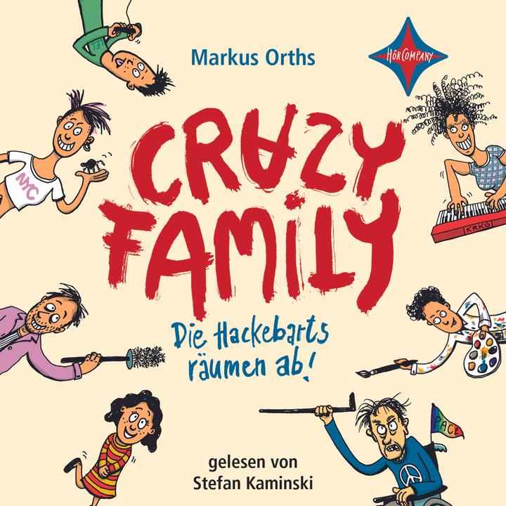Actual product image Crazy Family - The Hackebarts Clean Up (Markus Orths, German)