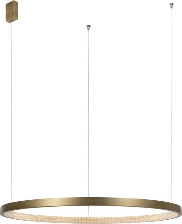 Actual product image Nova Luce VEGAS LED pendant light brass 35W warm white 180x108cm 86016805