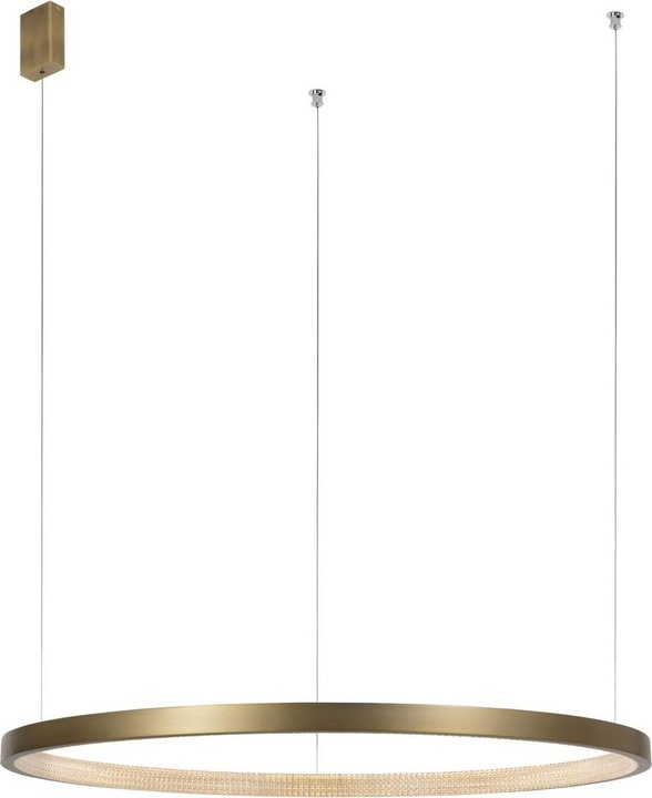 Immagine prodotto Nova Luce VEGAS LED lampada a sospensione in ottone 35W bianco caldo 180x108cm 86016805