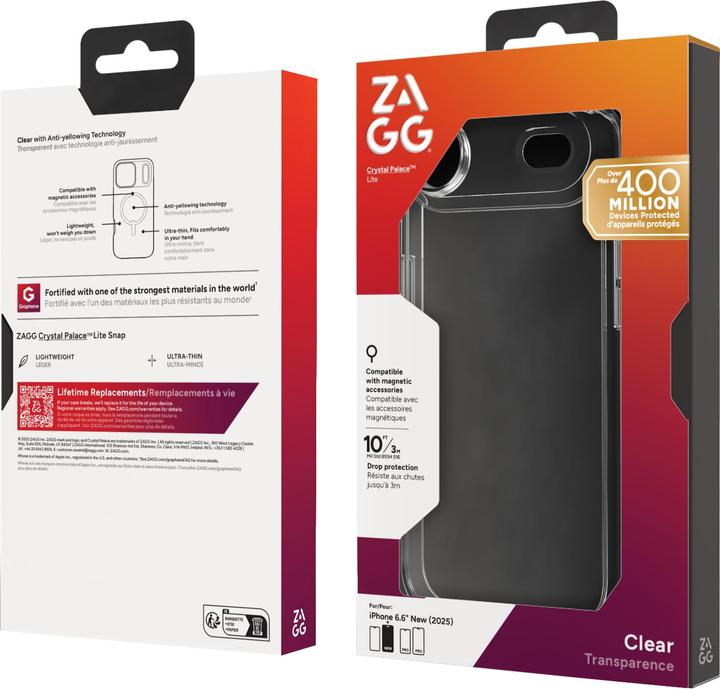 Produktbild Zagg Case für Apple iPhone Air Crystal Palace Lite (Apple iPhone Air)