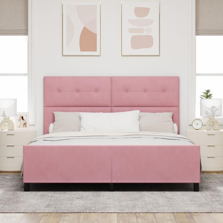 Actual product image vidaXL Modernes Bett (180 x 200 cm)
