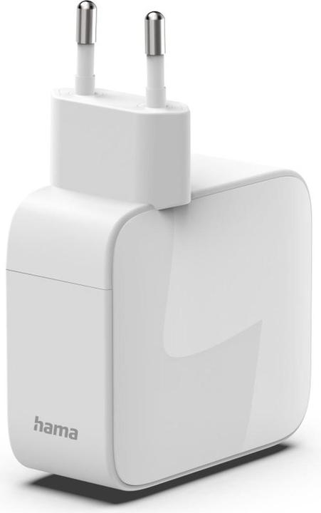 Image du produit Hama Chargeur rapide, GaN, 2x USB-C (65 W, 2 ports)