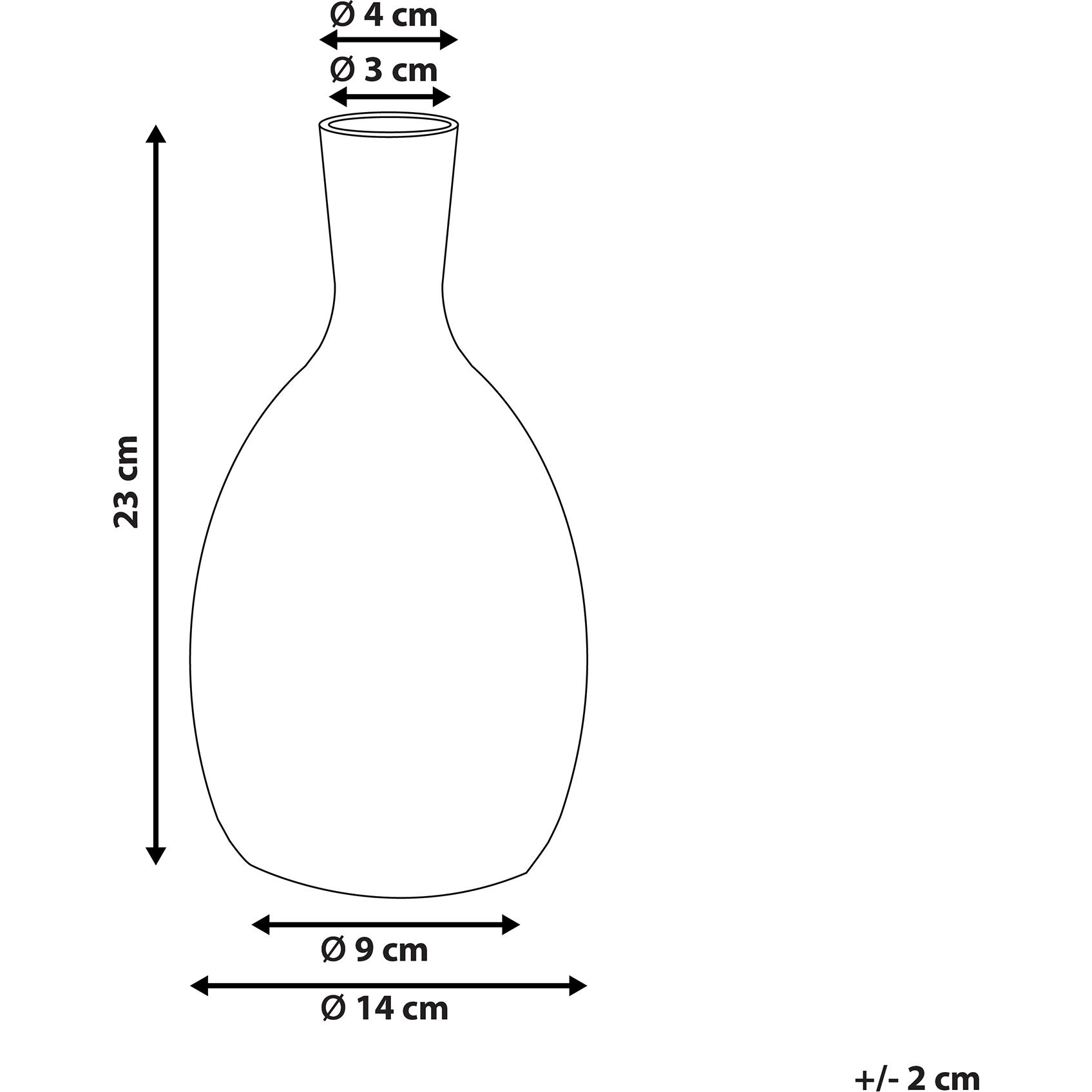 Thumbnail - Topeshop, Vase, Akrai (1 x, 14 x 14 x 23 cm)