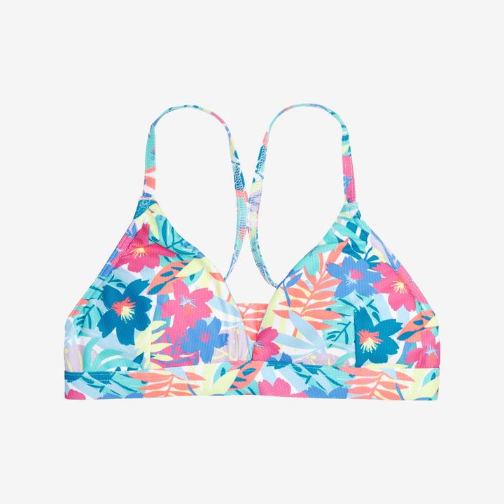Olaian Bikini-Oberteil Mädchen Lizy Cobe geblümt/mehrfarbig