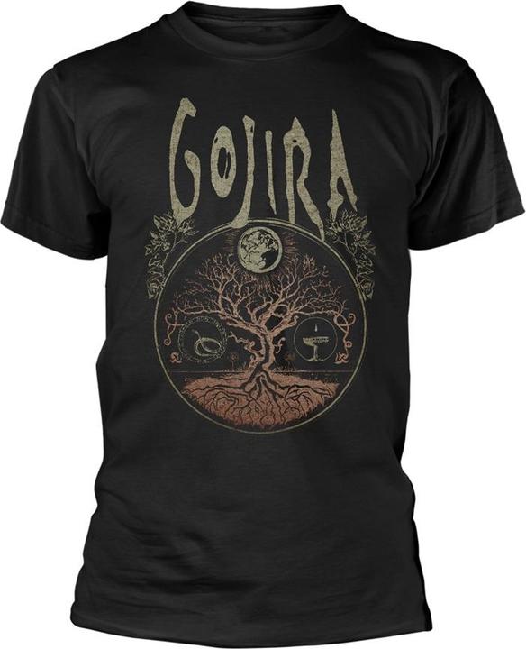 Immagine prodotto Gojira PlasticHead 'Cycles' (Black) Eco T-Shirt (UK, Alpha, XL, Regular, Regular, Black) (XL)