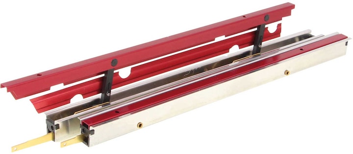 Actual product image Modellbau Lindinger Flaps 25cm/16mm aluminium red anodised single locking