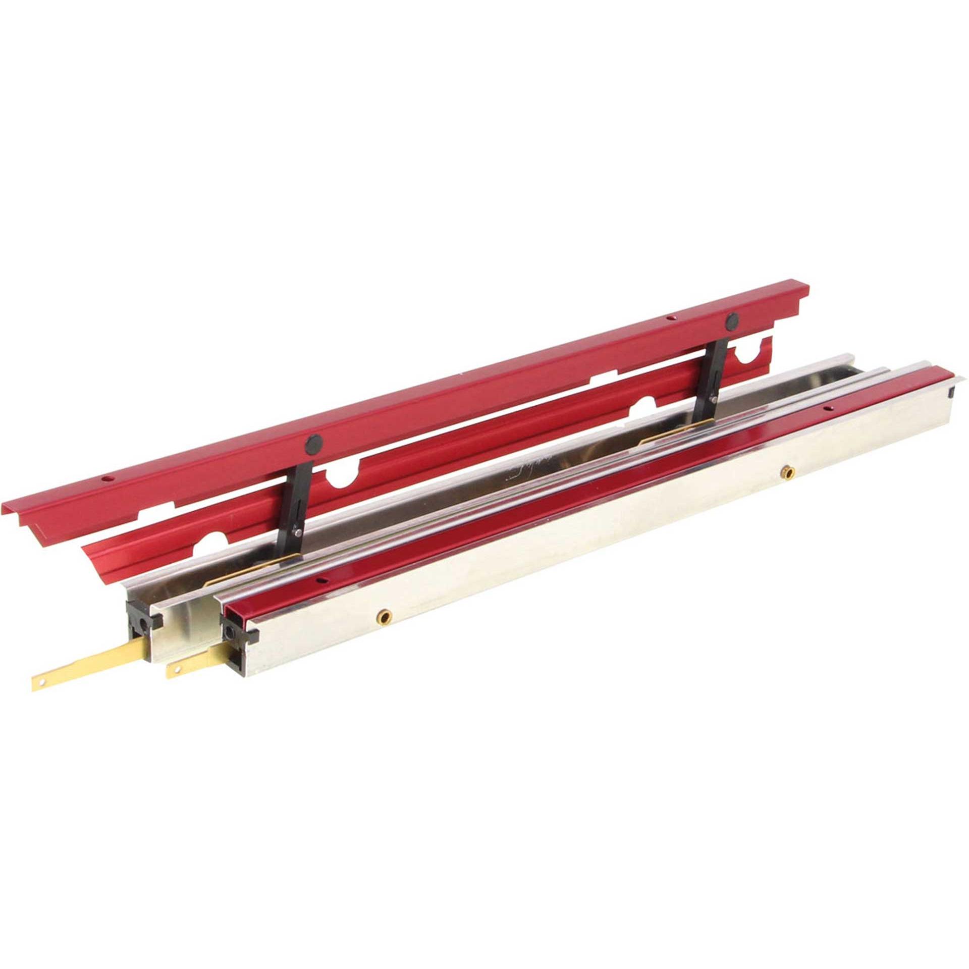 Modellbau Lindinger Landeklappen 25cm/16mm Alu Rot eloxiert einfach verriegelnd