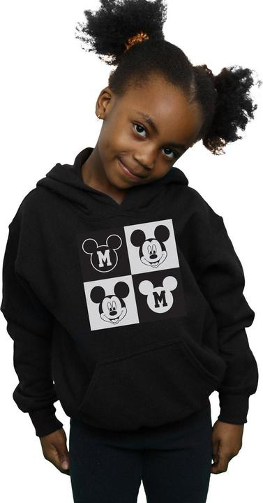 Produktbild Disney Mickey Mouse Smiling Squares Kapuzenpullover Mädchen (128)