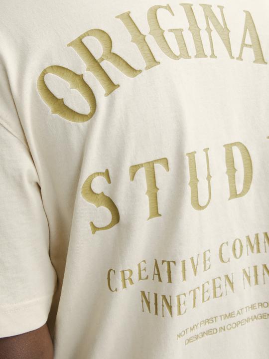 Actual product image Jack & Jones Joraustin Font Tee Ss C.N Styd Aw24 (XL)