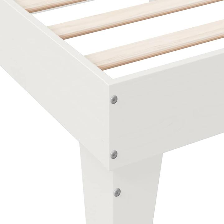 Produktbild vidaXL Bett mit Regal (200 x 200 cm)