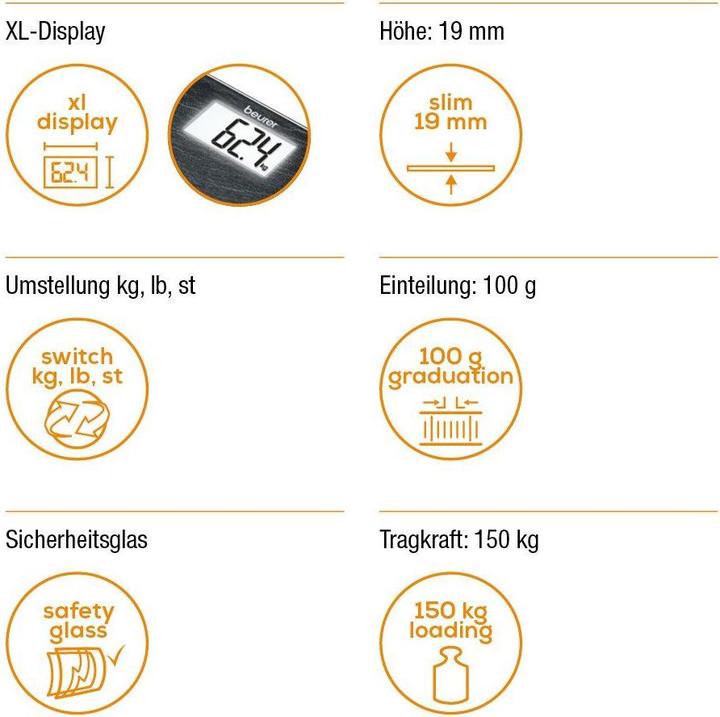 Produktbild Beurer GS 203 (150 kg)