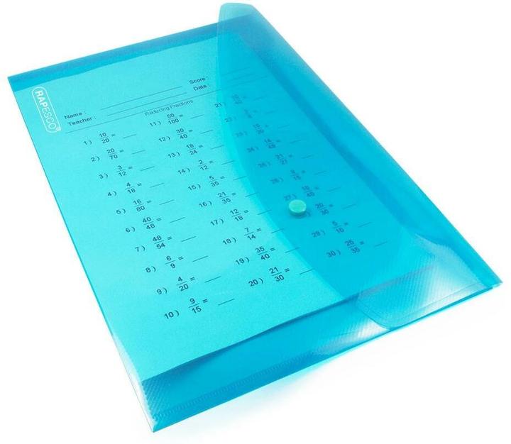 Produktbild Rapesco Dokumentenmappe A4+, assortierte Farben, 50 Stück, Typ (A4+, 50x)