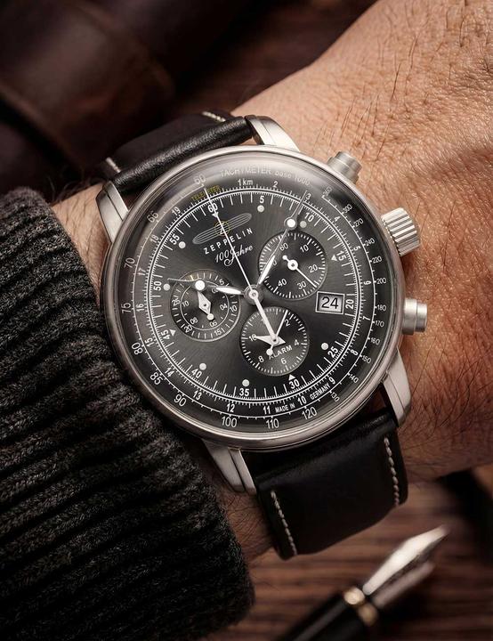 Actual product image Zeppelin 100 years of 7680-2 (Analogue wristwatch, 42 mm)