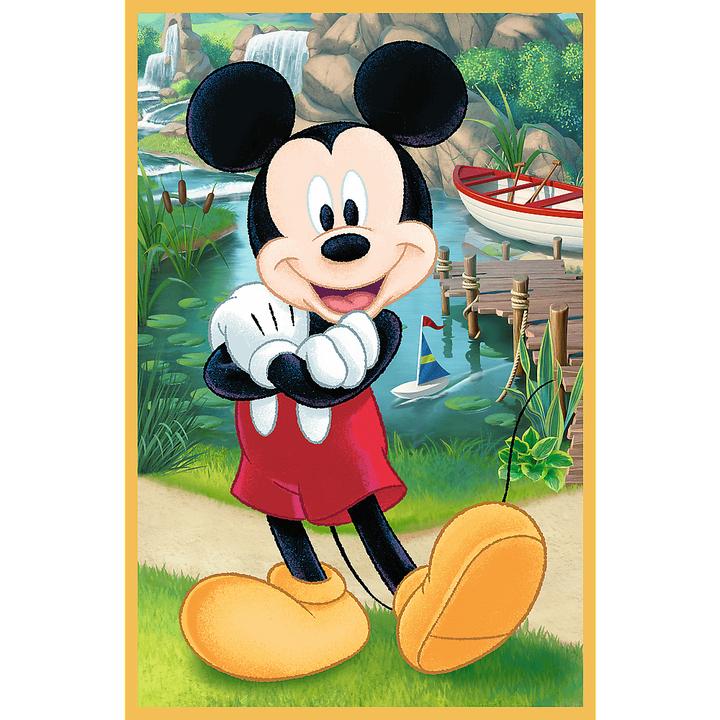 Immagine prodotto Trefl Puzzle 3 x 50 – Micky Maus (50 pezzi)