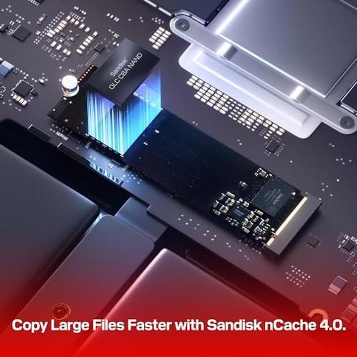 Actual product image WD Blue SN5100 powered by SANDISK (2000 GB, M.2 2280)