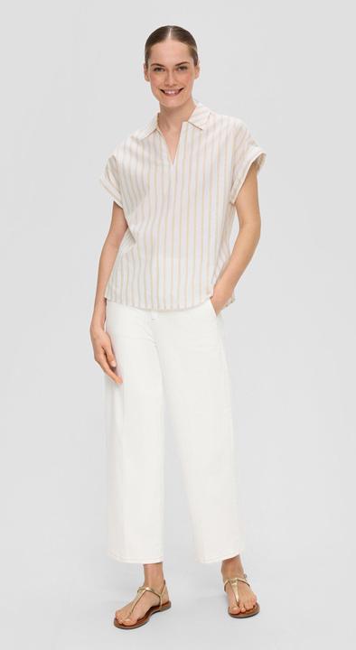 Immagine prodotto s.Oliver Bluse Bluse mit Metallic-Streifenmuster (46)