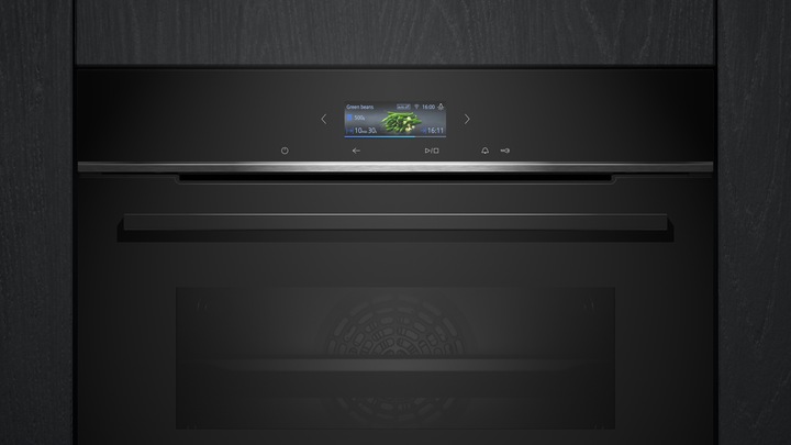 Immagine prodotto Siemens iQ700, Forno da incasso, 60 x 60 cm, Nero, Acciaio inox, HB734G2B1