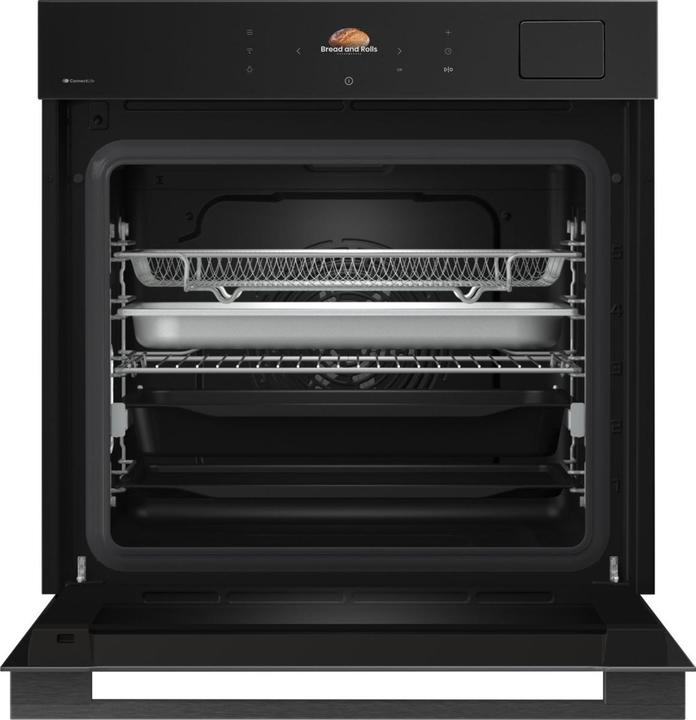 Actual product image Hisense Dampfbackofen BlackGlass HI8 BFS 615S8B Glasfront schwarz