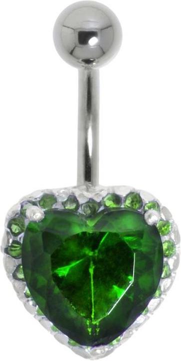 Produktbild Bijouteria Bauchpiercing (Edelstahl, Silber 925, Kristall)