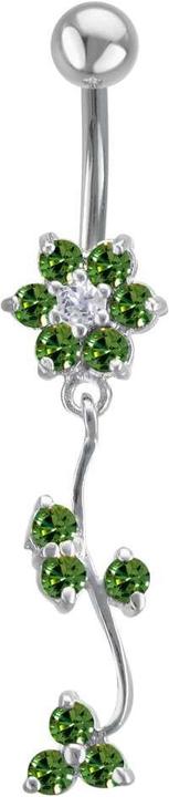 Immagine prodotto Bijouteria Piercing ventre (Acciaio inossidabile, Zirconia, Argento 925)