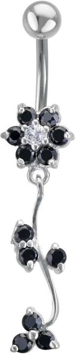 Immagine prodotto Bijouteria Piercing ventre (Acciaio inossidabile, Zirconia, Argento 925)