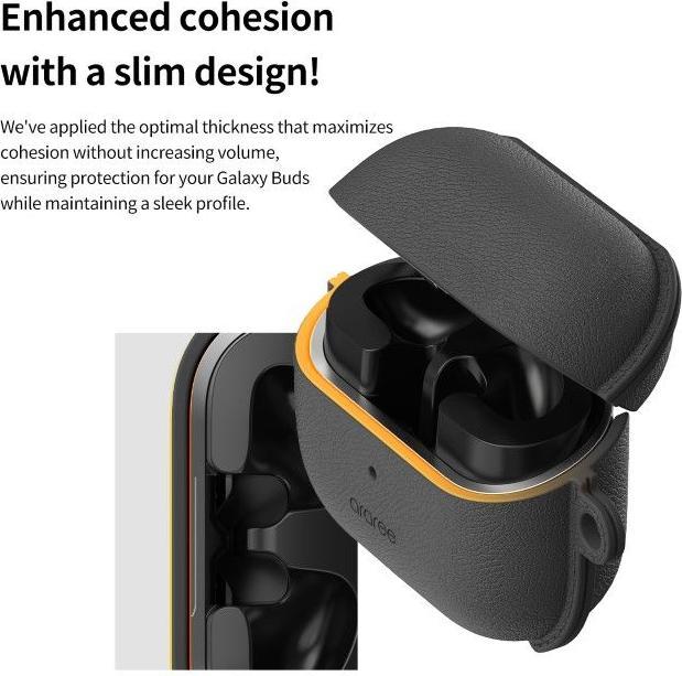 Produktbild Araree etui Pops Sam Buds 3 / 3 Pro biały/white AR20-02076B (Kopfhörer Hülle)